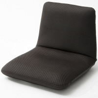 セルタン　座椅子　和楽チェア　Sサイズ　幅430×奥行490～730×高さ100～350mm　メッシュブラック　（直送品）