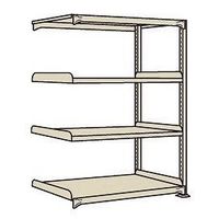 サカエ 中量棚BW型アイボリー BWー1554R 1個（直送品）