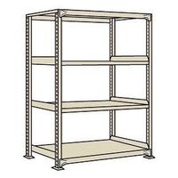 サカエ 中量棚BW型アイボリー BWー8724 1個（直送品）