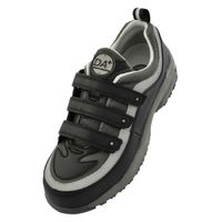 JSAA認定 作業靴 プロスニーカー ダイナスティエア DAプラス28M 27.0cm ブラック/グレー R9209013913 1足（直送品）