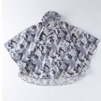 コヤナギ レインウェア レインポンチョII Pー02 グレイ迷彩 L R9465001282 1点（直送品）