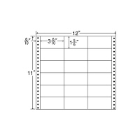 東洋印刷 ナナフォーム タックフォームラベル 白 18面 1箱=500折(9000枚) M12D（直送品）