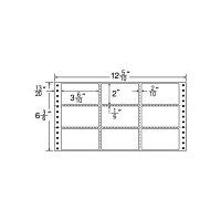 東洋印刷 ナナフォーム タックフォームラベル 白 9面 1箱 M12M（直送品）