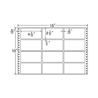 東洋印刷 ナナフォーム タックフォームラベル 白 12面 1箱 M15M（直送品）