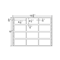 東洋印刷 ナナフォーム タックフォームラベル 白 12面 1箱 MH13A（直送品）