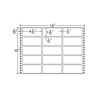東洋印刷 ナナフォーム タックフォームラベル 白 15面 1箱 MX14E（直送品）
