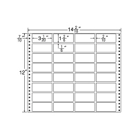 東洋印刷 ナナフォーム タックフォームラベル 白 32面 1箱 MX14M（直送品）