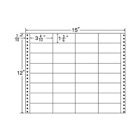 東洋印刷 ナナフォーム タックフォームラベル 白 32面 1箱 MX15C（直送品）