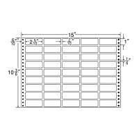 東洋印刷 ナナフォーム タックフォームラベル 白 45面 1箱 MX15L（直送品）