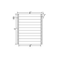 東洋印刷 ナナフォーム タックフォームラベル 白 11面 1箱 MX9A（直送品）