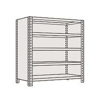 サカエ 物品棚LE型 120kg/段 W1200×D300×H2100mm 6段 グレー LE2316 1個（直送品）