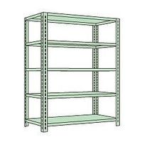 サカエ ボルトレスラック中軽量型 150kg/段 W1200×D450×H1500mm 5段 ホワイトグレー NBー5425W 1個（直送品）