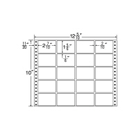 東洋印刷 ナナフォーム タックフォームラベル 白 20面 1箱 MT12R（直送品）