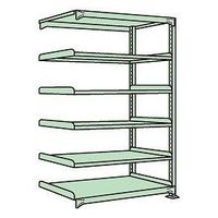 サカエ 中量棚C型 500kg/段 連結 W900×D900×H2100mm 6段 グリーン Cー2166R 1個（直送品）