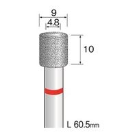 ミニター 電着CBNバー #120 φ9 AD6117 1本(1個)（直送品）