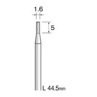 ミニター 超硬カッター スパイラルチップブレーカーカット φ1.6 BC1116 1個（直送品）