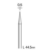 ミニター 超硬カッター スパイラルカット φ0.5 BC1402 1個（直送品）