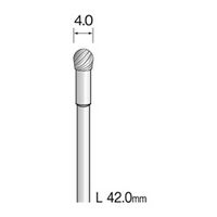 ミニター 超硬カッター スパイラルカット φ4 BC1416 1本(1個)（直送品）