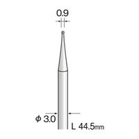 ミニター 超硬カッター スパイラルカット φ0.9 BC2361 1本(1個)（直送品）