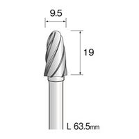 ミニター 超硬カッター アルミカット φ9.5 BC5133 1本(1個)（直送品）
