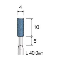 ミニター 精密コバルト砥石 SA #120 φ4 CA3235 1袋(10本)（直送品）