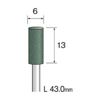 ミニター グリーン砥石 GC #120 φ6 CA3275 1袋(10本)（直送品）