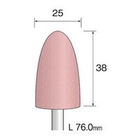 ミニター PAピンク砥石 #120 φ25 CA6308 1袋(10本)（直送品）