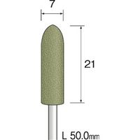 ミニター 研磨用ゴム砥石 WA ミディアム #600 φ7 DB1224 1袋(10本)（直送品）