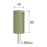 ミニター 研磨用ゴム砥石 WA ミディアム #120 φ10 DB1251 1袋(10本)（直送品）