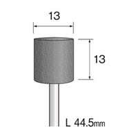ミニター PVA砥石 #80 φ13 DE4051 1袋(10本)（直送品）