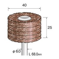 ミニター クッションサンダー 積層 #240 φ40 EA5202 1本(1個)（直送品）
