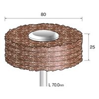 ミニター クッションサンダー 積層 #320 φ80 EA5233 1本(1個)（直送品）