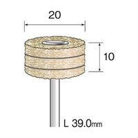 ミニター デライトサンダー 積層 #1000 φ20 EA6025 1袋(3個)（直送品）