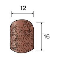 ミニター キャップサンダー 先丸 #120 φ12 ES5322 1袋（20個）（直送品）