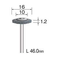 ミニター 金属ブラシ ホイール スチール φ16 FC4013 1袋(10個)（直送品）