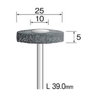 ミニター 金属ブラシ ホイール スチール φ25 FC4102 1袋(3個)（直送品）