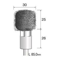 ミニター　金属ブラシ　異形　ステンレス　ＦＣ