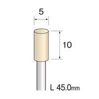 ミニター フェルトバフ ハード φ5 GA2132 1袋(10個)（直送品）