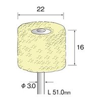 ミニター 積層バフ コットンモップ φ22 GA4341 1袋（10個）（直送品）