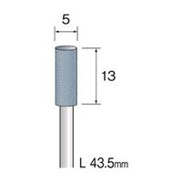 ミニター 精密砥石 SA砥粒 #100 φ5 JA3017 1袋(10本)（直送品）