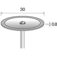 ミニター 電着ダイヤモンドカッティングディスク φ30 MC1405 1本（直送品）