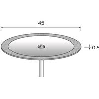 ミニター 電着ダイヤモンドカッティングディスク φ45 MC1406 1本（直送品）