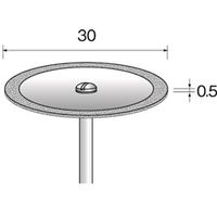 ミニター 電着ダイヤモンドカッティングディスク φ30 MC1504 1本（直送品）