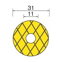 ミニター クロスベースダイヤモンドディスク #120 φ31 SA2951 1袋(3枚)（直送品）