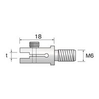 ミニター ホルダー t=1mm SA8151 1袋(2個)（直送品）