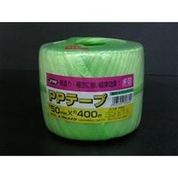 ユタカメイク（Yutaka） PPテープ玉 約50mm×約400m グリーン M-163-5 1セット（100巻）（直送品）
