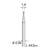 ミニター スチールカッター スパイラルカット φ1.4 BS1209 1袋(10個)（直送品）