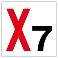 ユニット 通り芯表示板 346-071 1枚（直送品）