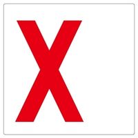 ユニット 通り芯表示板 346-191 1枚（直送品）