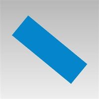 ユニット 両面カラーマグネット 青/白 875-03 1枚（直送品）